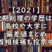2021　次期総理　学歴